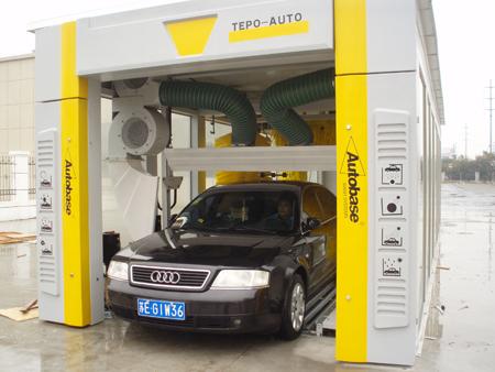 TEPO-AUTO Tunnel car wash machine, pro shine car wash TP-701