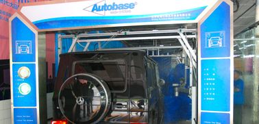 China It adopt the world's leading hydraulic, single chain, variable rail system of Autobase Tunnel Car Wash System supplier