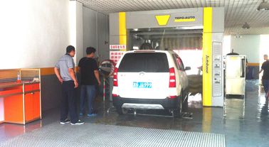 China Fast Tunnel Car Washing Machine TEPO-AUTO With High Efficiency supplier