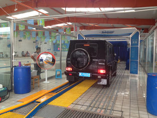 China USA Autobase Tunnel Car Wash Equipment with Germany Brush supplier