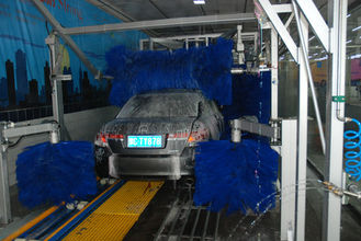 China Autobase Car Wash Equipment With Hydraulic And Wheel Brush supplier
