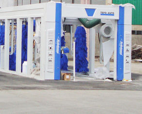China TEPO-AUTO TUNNEL CAR WASH WITH GERMANY BRUSH supplier
