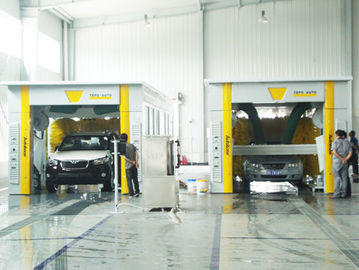 China TEPO - AUTO Car Wash Tunnel Equipment with No scratch the car paint performance factory