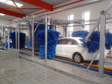 China Tunnel Car Wash Systems With Three Color Wax Spraying , Innovation Mode factory