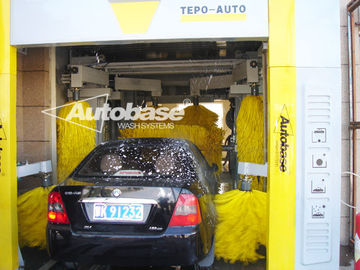 China TEPO-AUTO TUNNEL CAR WASH with high speed washing 60-80 cars per hour factory